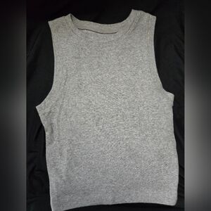 Hollister Light Gray Knit Top